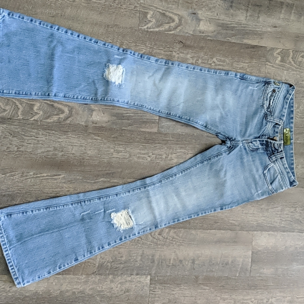 Flared jeans
